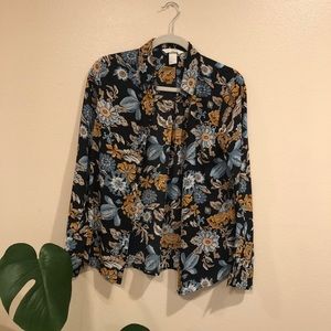 Floral blouse